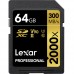 Lexar SDXC Professional UHS-II 2000x 64G